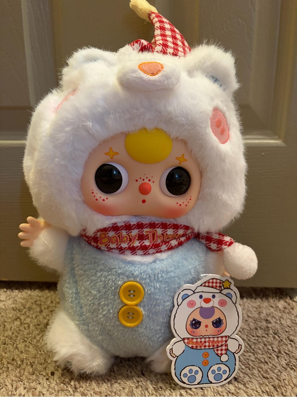 Baby Three 400% -Polar Bear